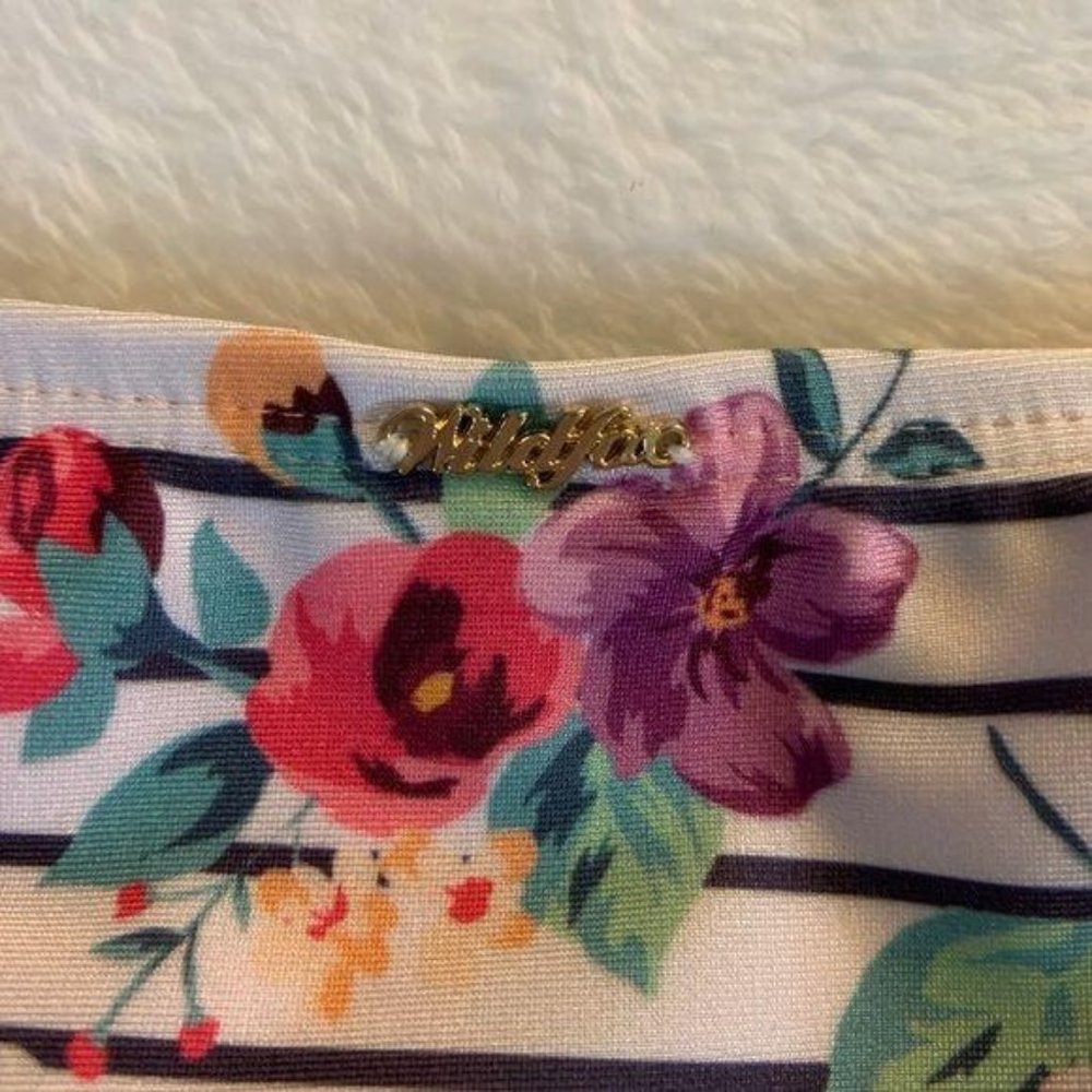 NWT Wildfox White Floral Bikini Bottom - Picture 3 of 6